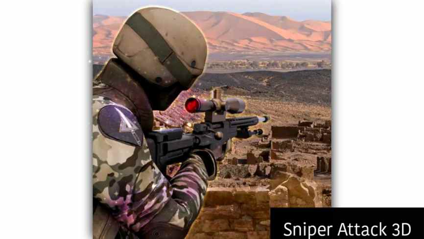 Sniper Attack 3D MOD APK v1.0.13 (ប្រាក់គ្មានដែនកំណត់, ដោះសោ)