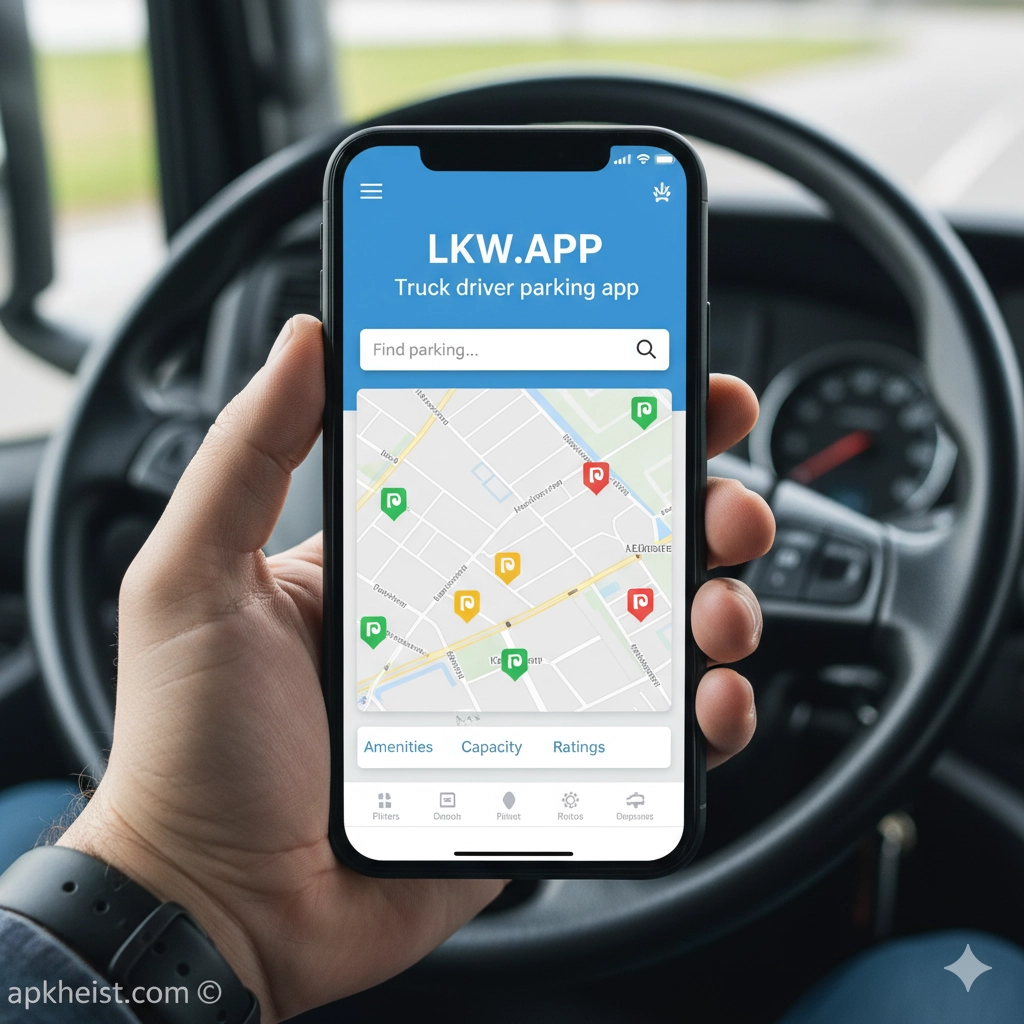 LKW.APP: The Smart Truck Driver Parking App That Finds Space When You Need It Most