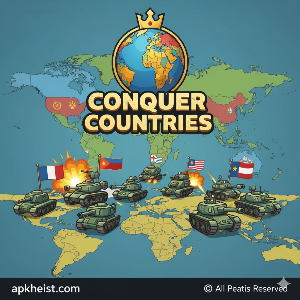 Conquer Countries Game: Can You Strategically Dominate the World?