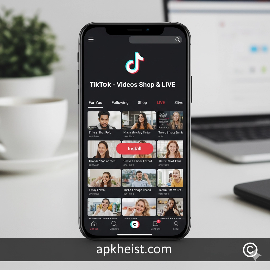 TikTok - Videos, Shop & LIVE App: The All-in-One Platform Redefining Digital Entertainment