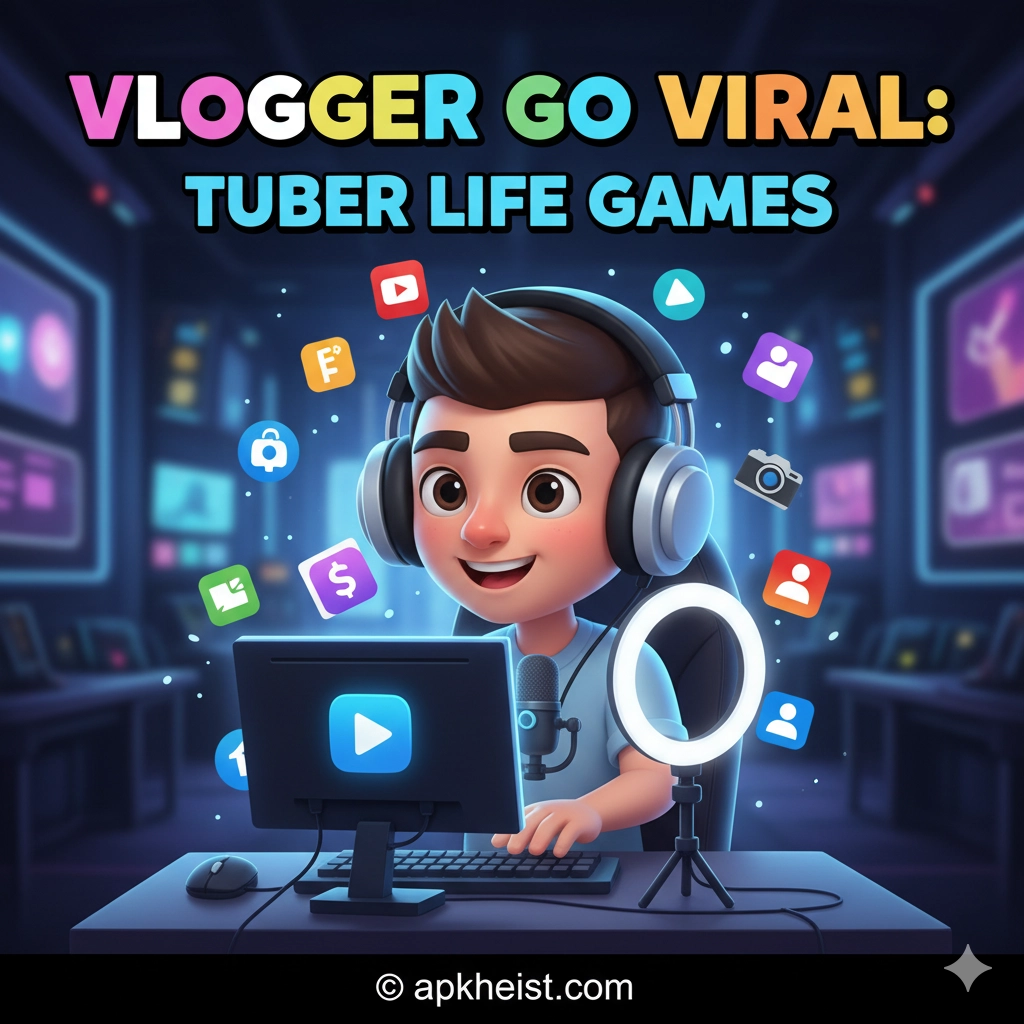 Vlogger Go Viral: Tuber Life Games – Can You Build a Digital Fame Empire From Zero?