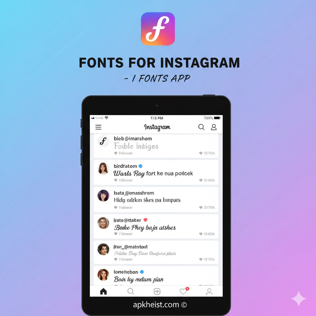 Fonts for Instagram - I Fonts App: How Can Creative Typography Transform Your Social Presence?