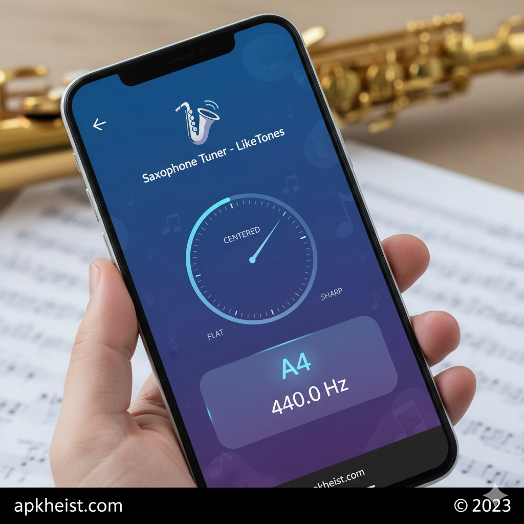 Master Your Saxophone with the Saxophone Tuner - LikeTones App