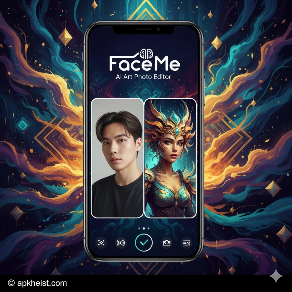 Face Me: AI Art Photo Editor App – Transform Your Photos into Masterpieces