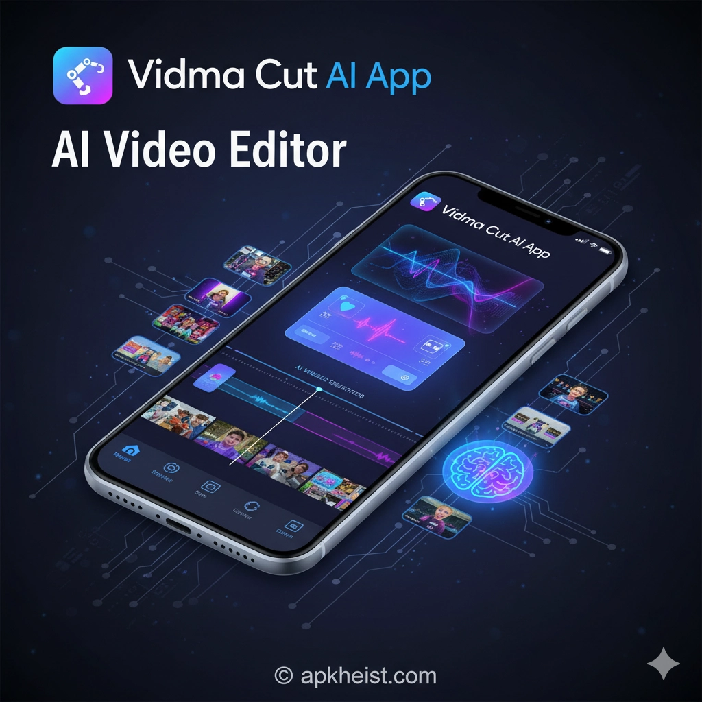 AI Video Editor - Vidma Cut AI App: Smart AI-Powered Video Editing for Modern Creators