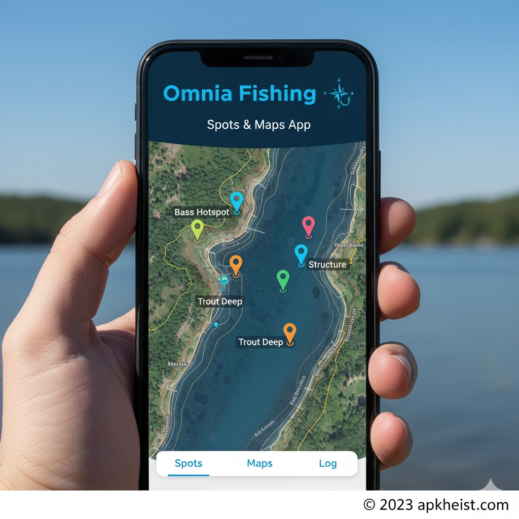 Omnia Fishing: Spots & Maps App – How Can One App Transform the Way You Find and Catch Fish?