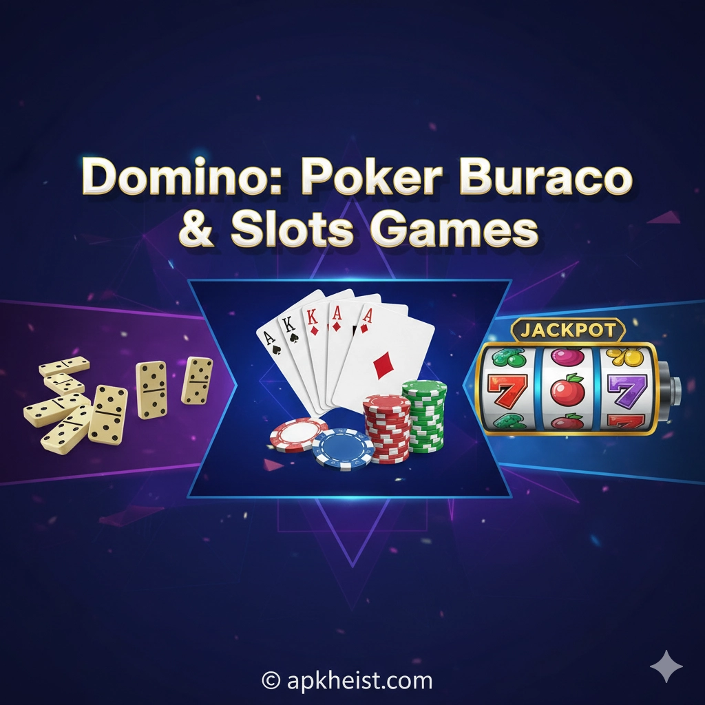 Domino: Poker Buraco & Slots Games – Your Ultimate Card and Casino Adventure