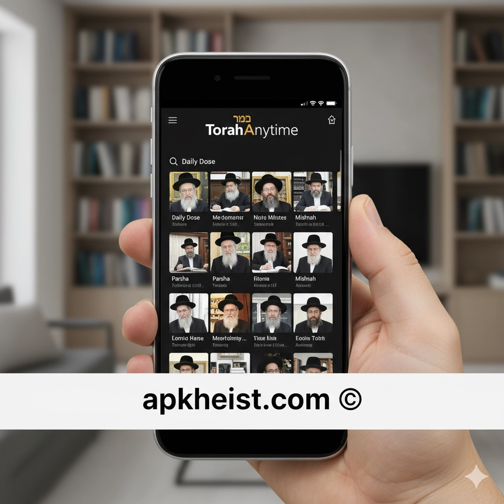 TorahAnytime App: A Smart Digital Gateway to Timeless Torah Learning