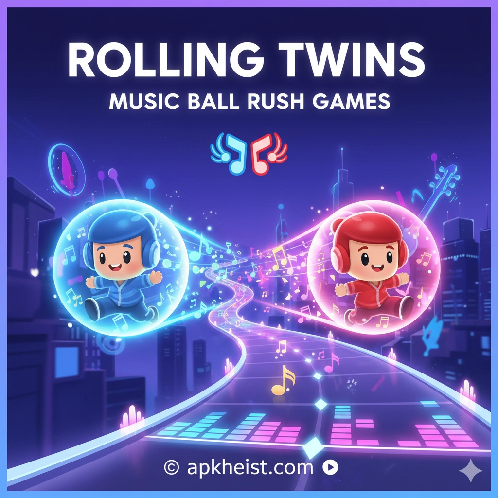Rolling Twins: Music Ball Rush Games – A High-Speed Rhythm Adventure That Tests Your Reflexes