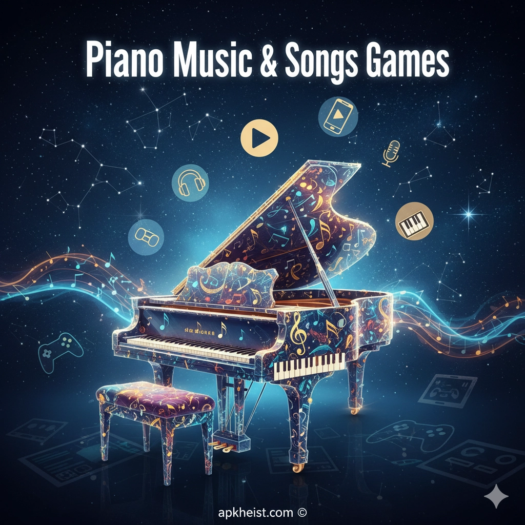 Piano Music & Songs Games: Explore the Rhythm of Your Fingers