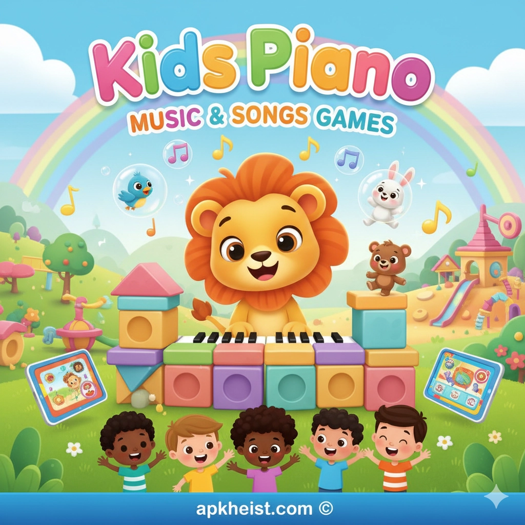 Kids Piano Music & Songs Games: Fun, Learning, and Musical Creativity for Children
