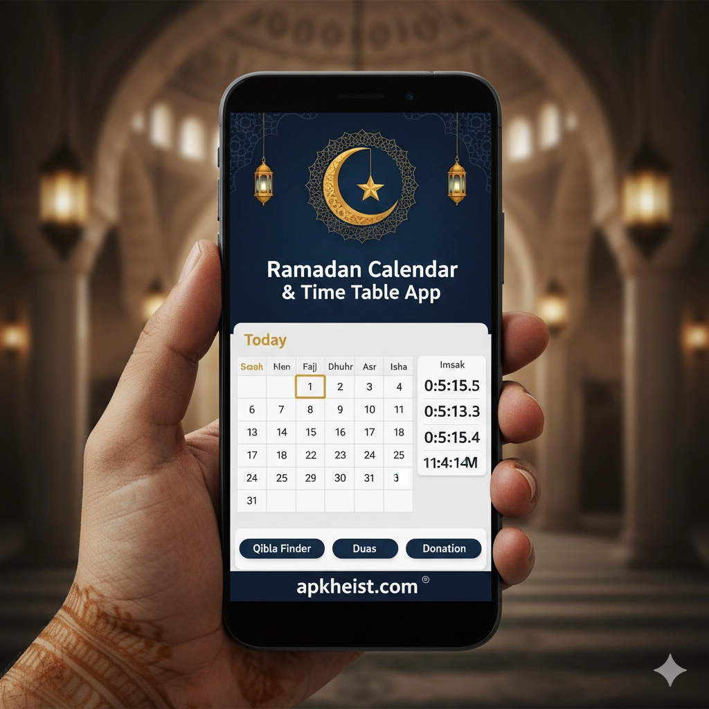 Ramadan Calendar & Time Table App: Your Smart Companion for a Well-Organized Holy Month