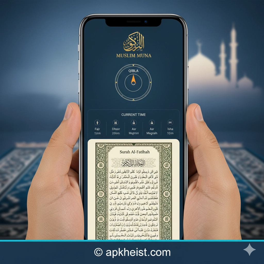Muslim Muna Prayer Times Quran App: A Smart Companion for Daily Islamic Worship