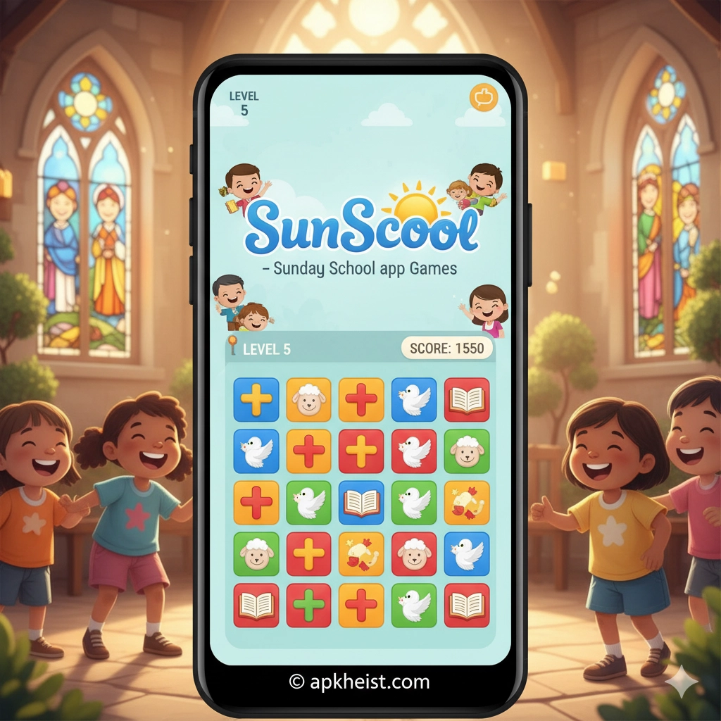 SunScool – Sunday School App Games: Making Faith Learning Fun and Interactive