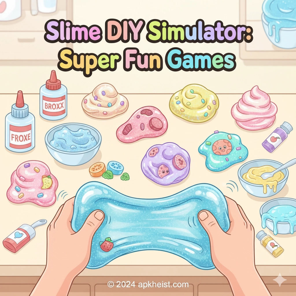 Slime DIY Simulator: Super Fun Games – Create, Relax, and Play Without Limits