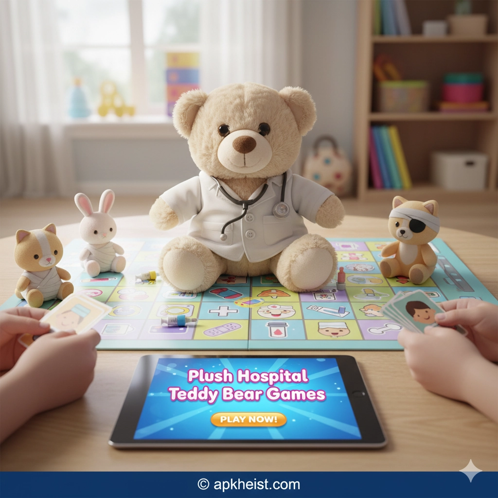 Plush Hospital Teddy Bear Game Games: A Gentle and Educational Care Adventure for Kids