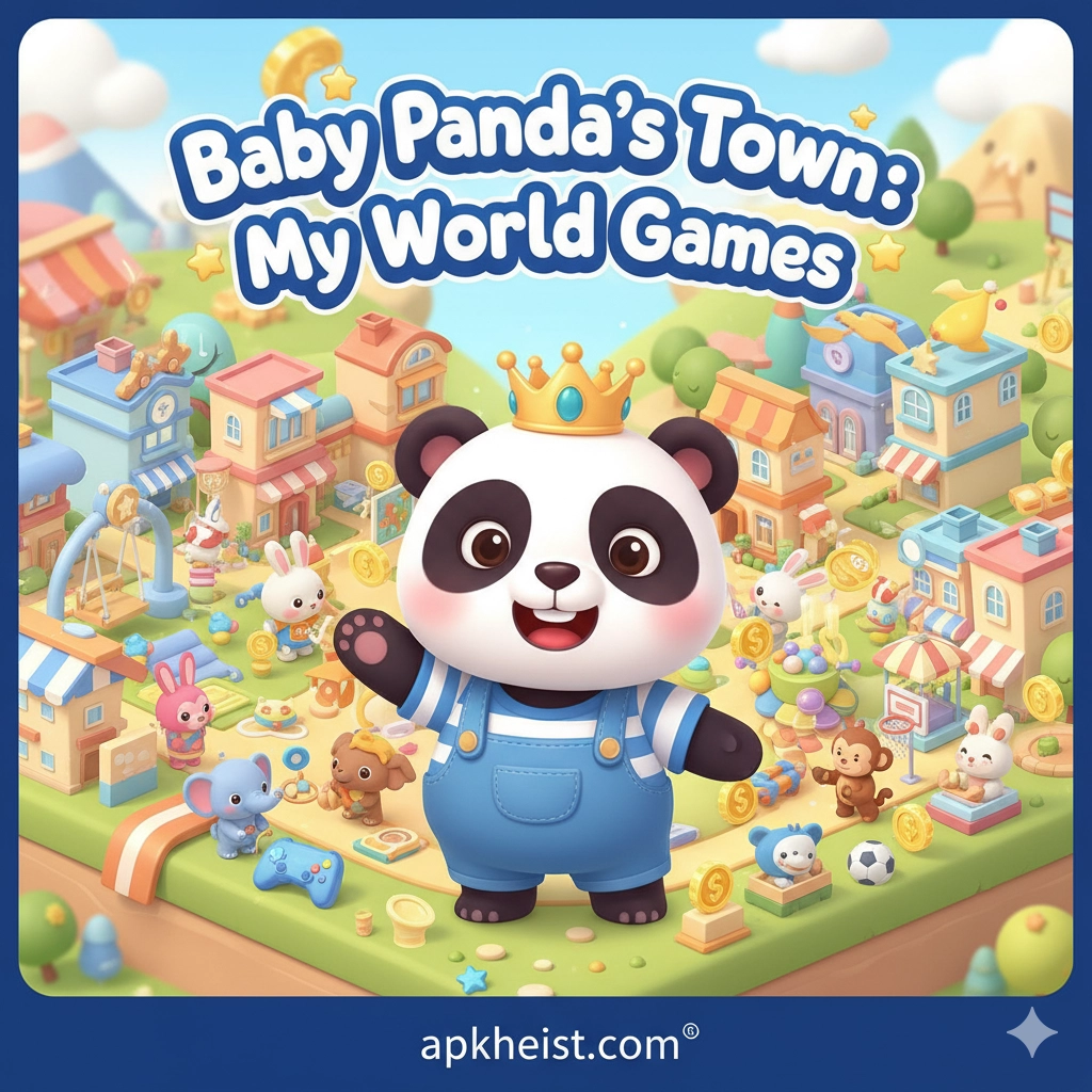 Baby Panda's Town: My World Games – An Imaginative Sandbox for Kids to Learn, Play, and Create