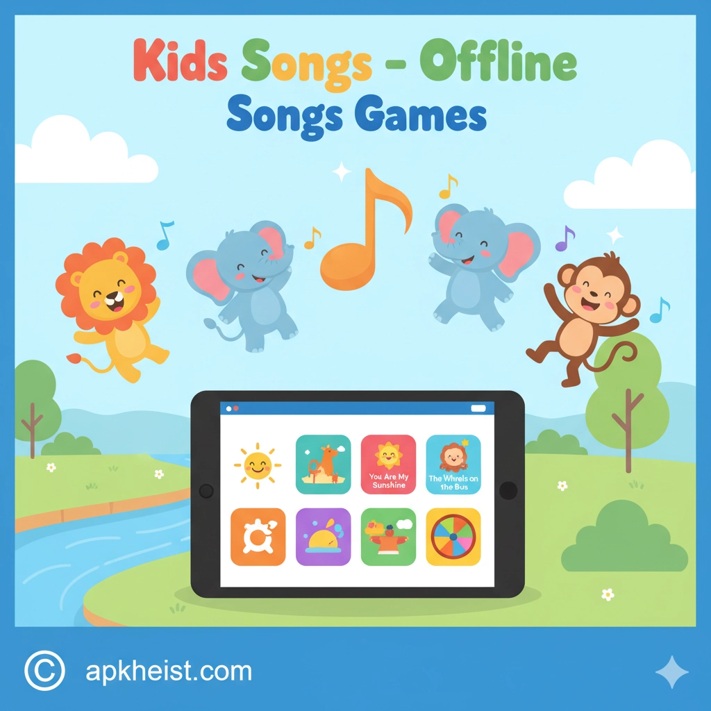 Kids Songs - Offline Songs Games: A Smart Way to Learn, Play, and Sing Anywhere