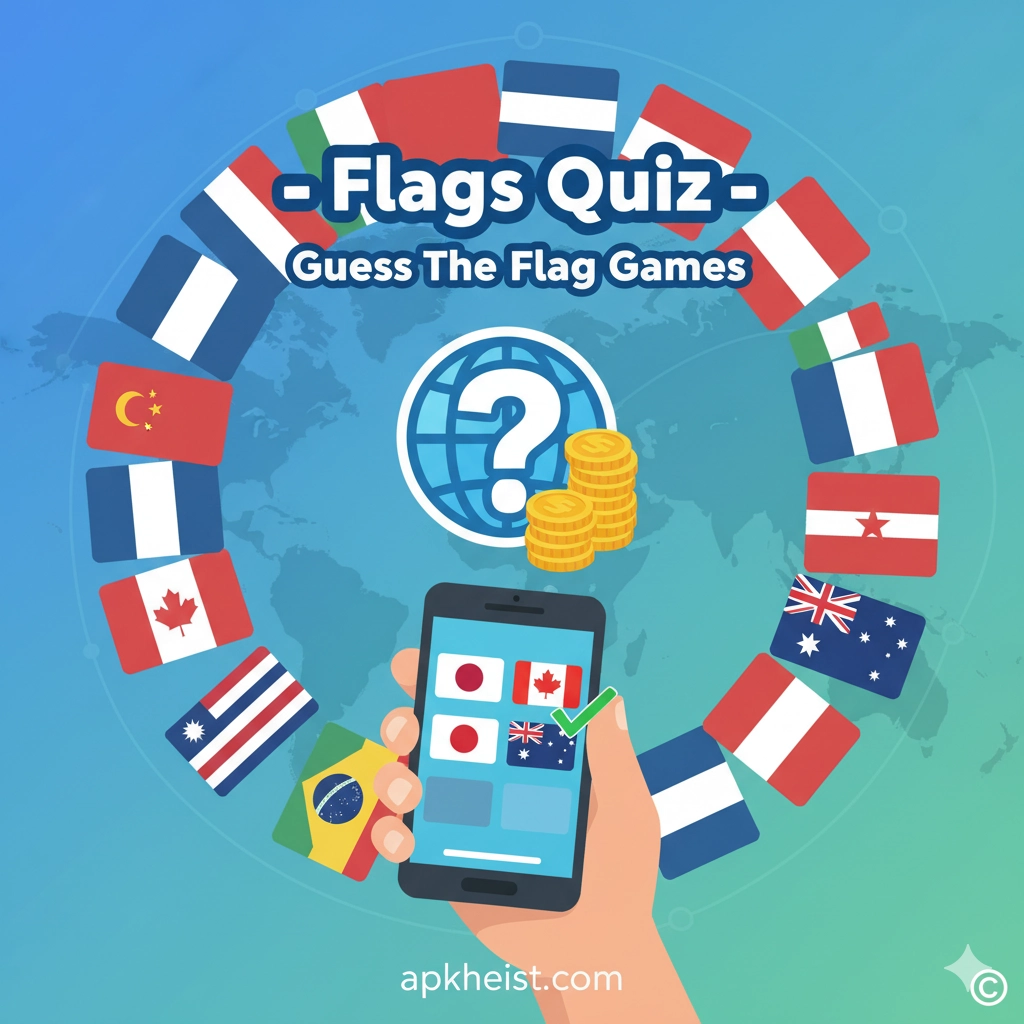 Flags Quiz - Guess The Flag Games: The Ultimate Global Trivia Challenge