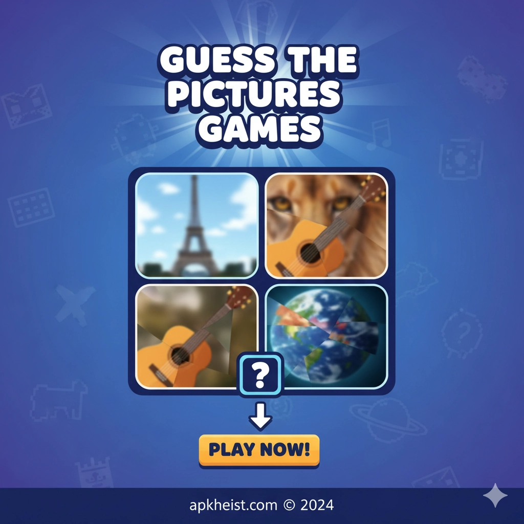 Guess The Pictures Games: The Ultimate Visual Brain Teaser Challenge