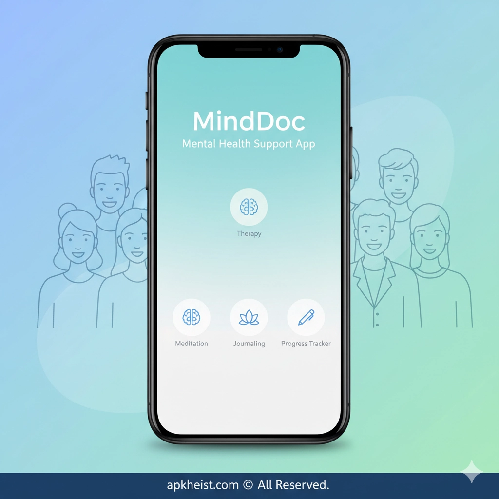 MindDoc: Mental Health Support App – Your Personal Companion for Emotional Wellbeing