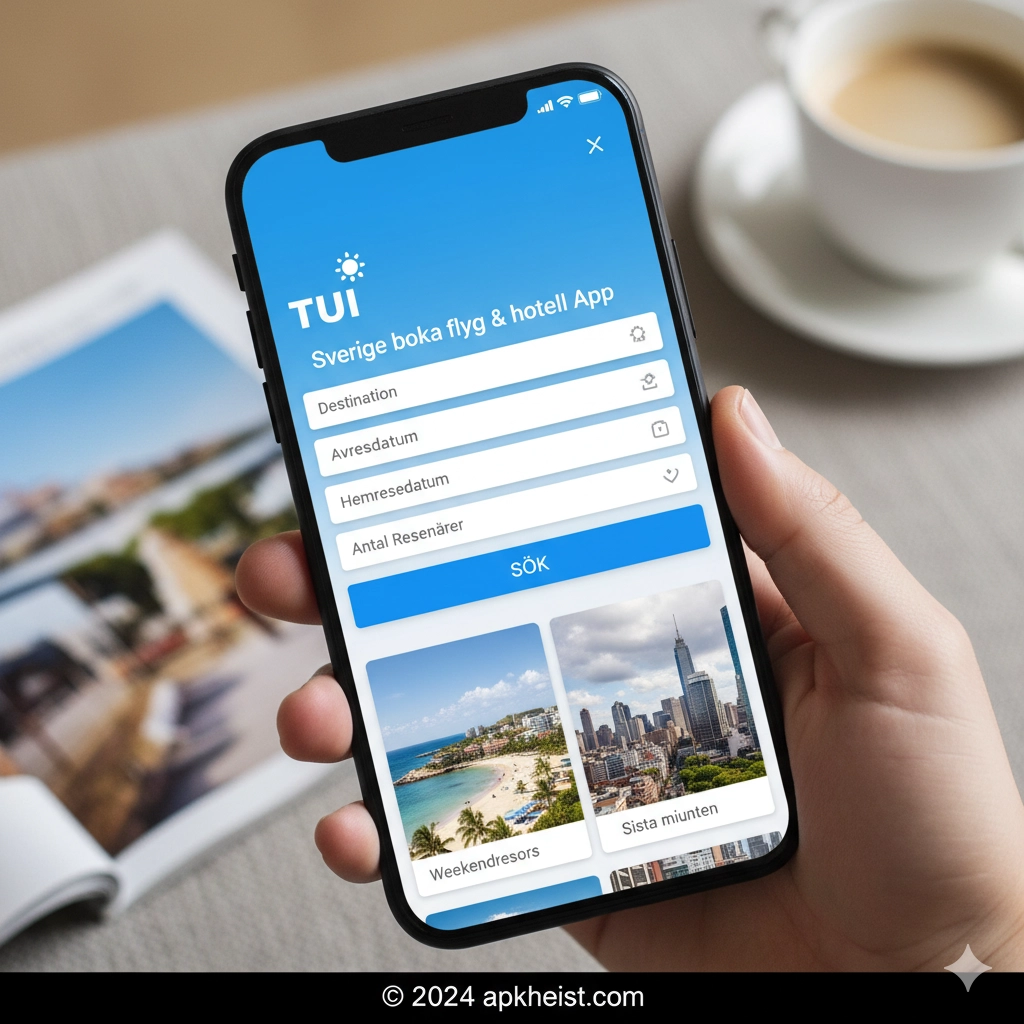 TUI Sverige Boka Flyg & Hotell App – The Smart Scandinavian Solution for Seamless Travel Plannin