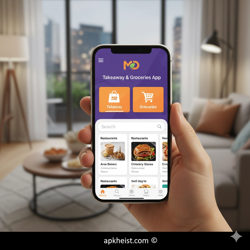 Mr D Takeaway & Groceries App: The Intelligent On-Demand Food & Grocery Delivery Platform
