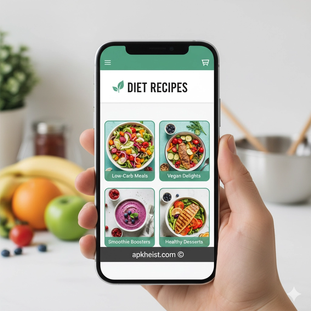 Diet Recipes App: The Smart Way to Discover Healthy, Delicious, and Balanced Meals