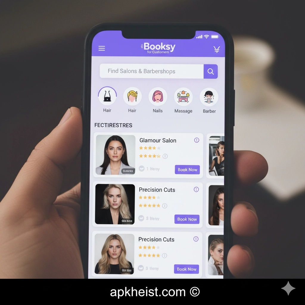 Booksy for Customers App: The Smart Way to Discover and Book Beauty & Wellness Services