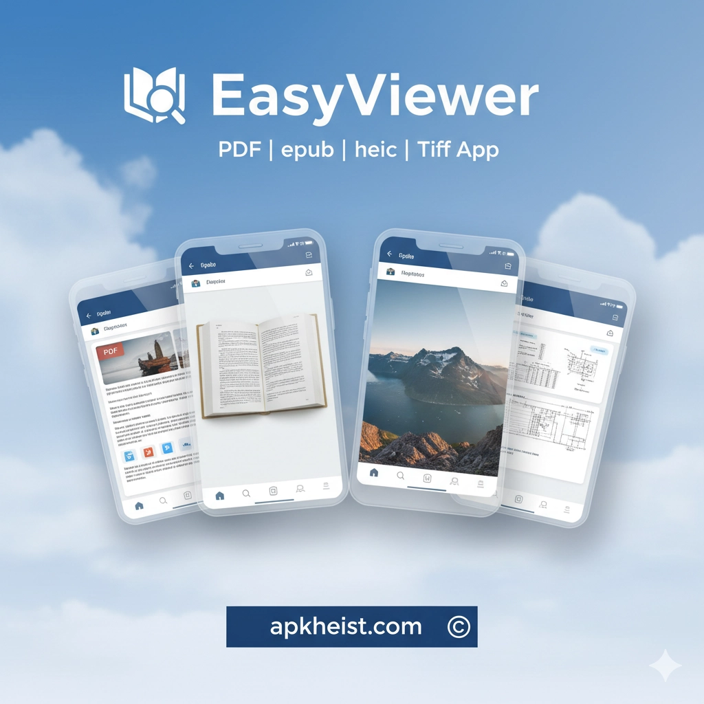 EasyViewer: The Ultimate PDF, EPUB, HEIC & TIFF Viewer App