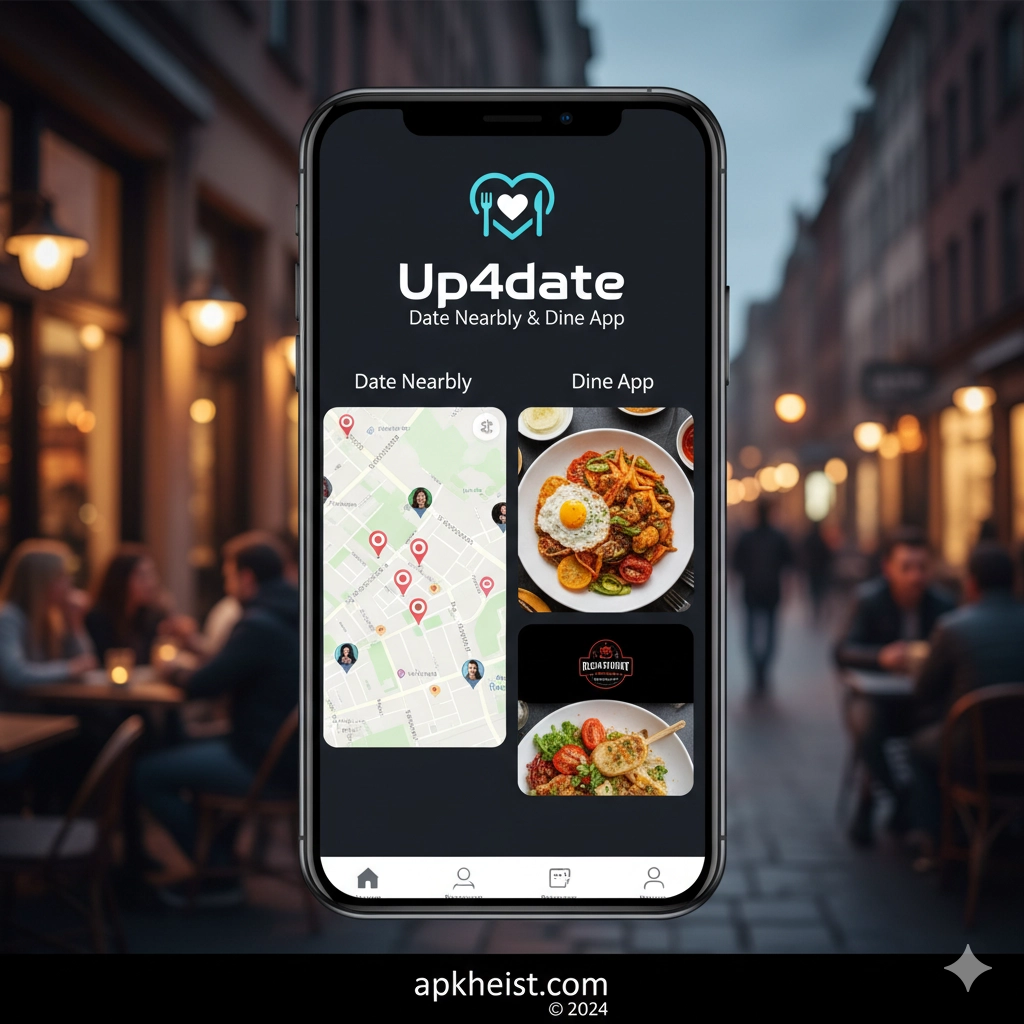 Up4adate: Date Nearby & Dine App – Connect, Chat & Dine Effortlessly