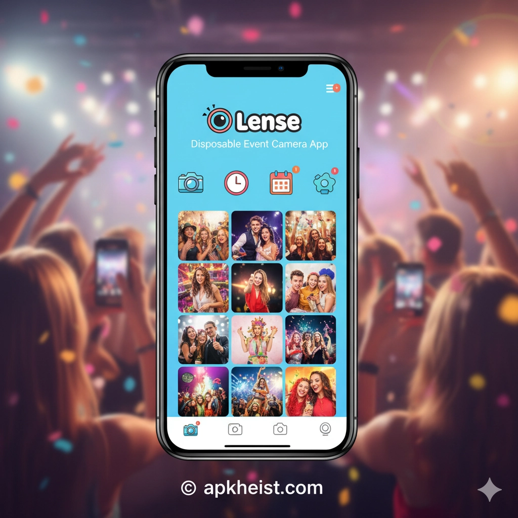 Lense: Disposable Event Camera App – Capture Moments Like Never Before