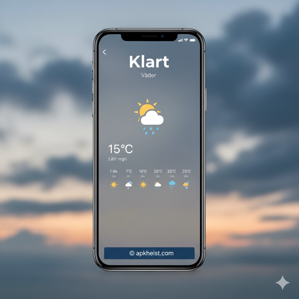 Klart - Väder App: The Smart Scandinavian Weather Forecast Companion