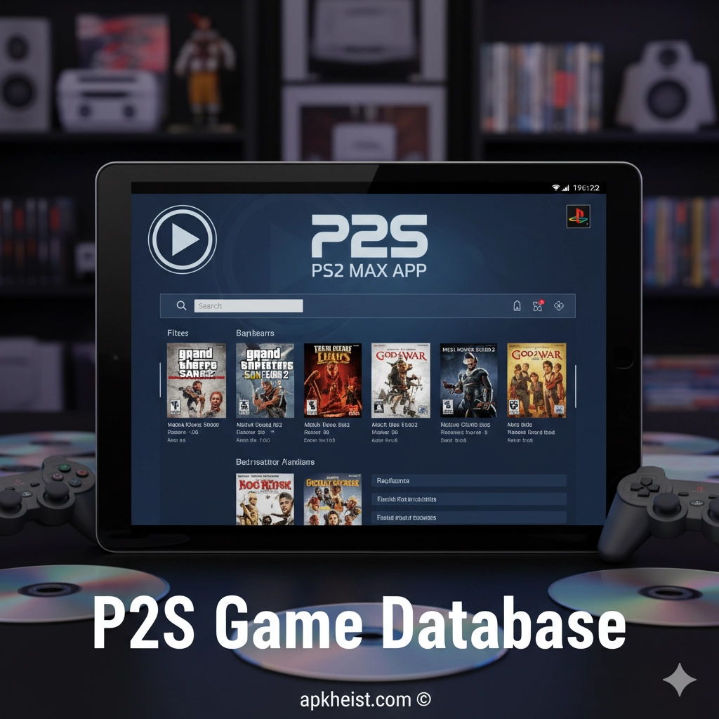 P2S Game Database PS2 MAX App: Ultimate PlayStation 2 Game Library Management System