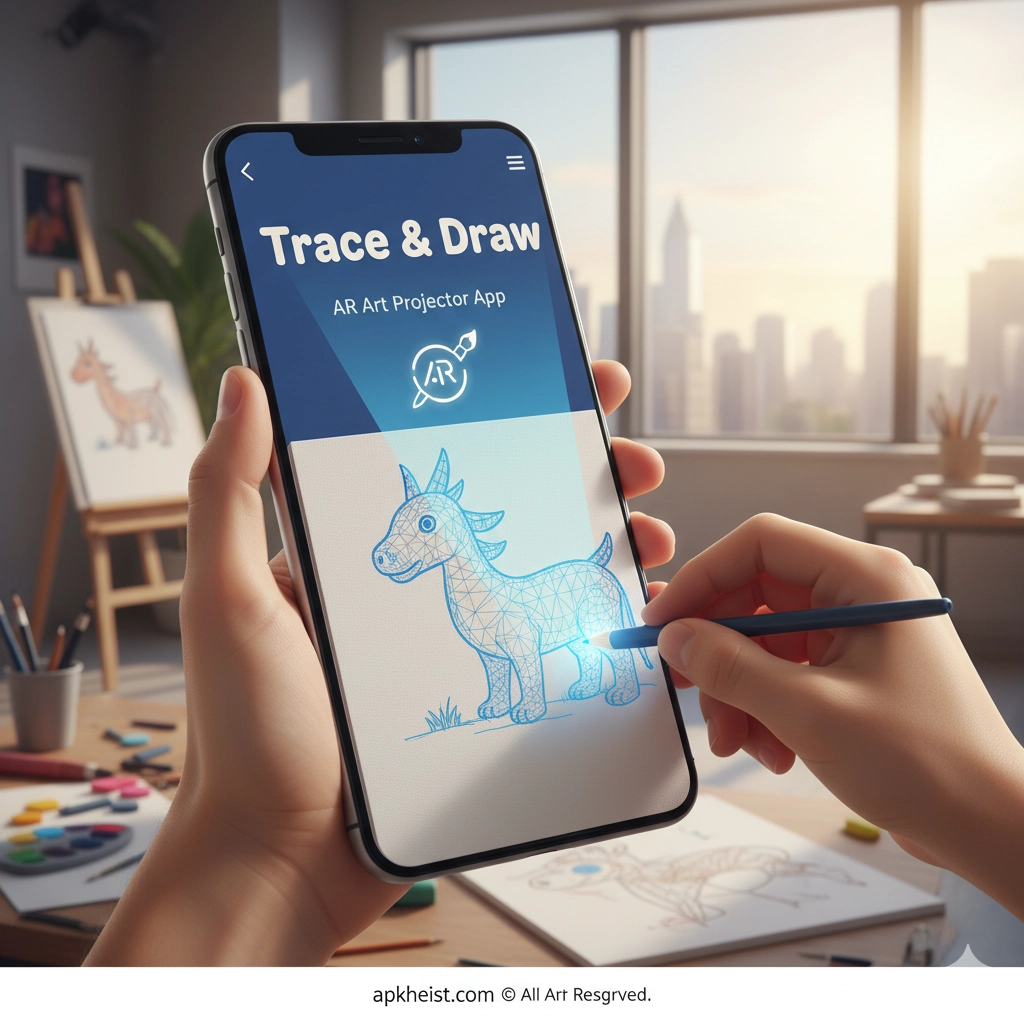 Trace & Draw: AR Art Projector App — Intelligent Augmented Reality Sketching Guide