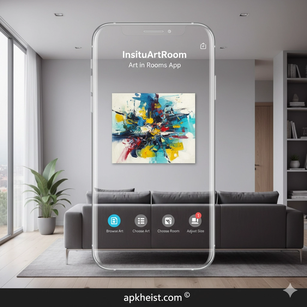 InsituArtRoom: Art in Rooms App – AI-Powered Augmented Reality Interior Art Visualization Platform