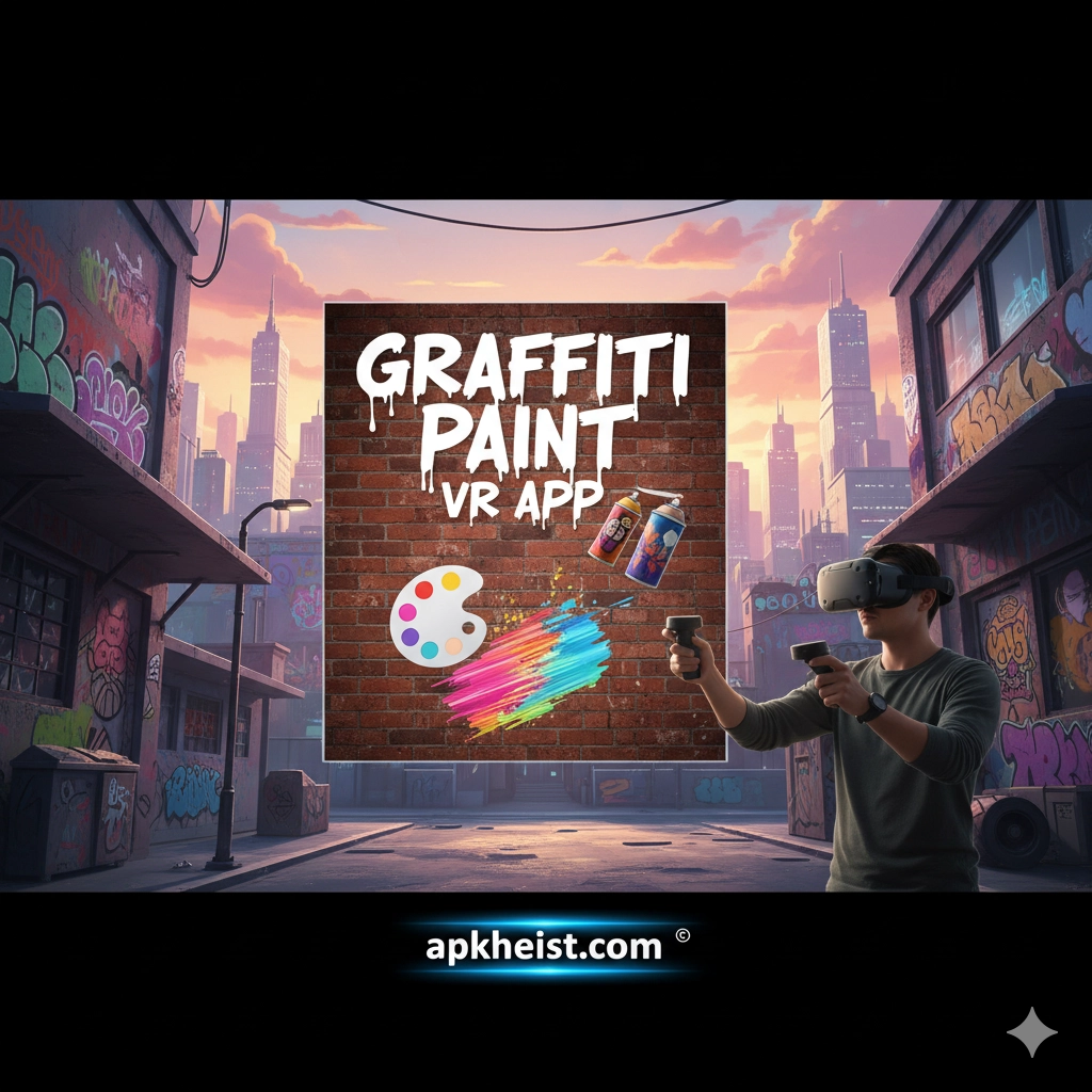 Graffiti Paint VR App: Immersive Street Art Creation in Virtual Reality