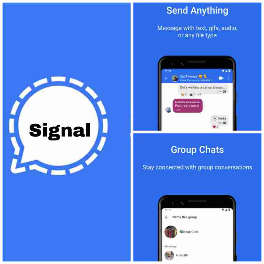 Signal Private Messenger mod APK (Mod/Unlocked All) Latest 2021
Screen shot 2