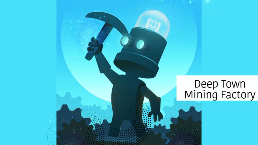 Deep Town Mining Factory MOD APK 5.3.5 (Unlimited Resources,Free Shopping)